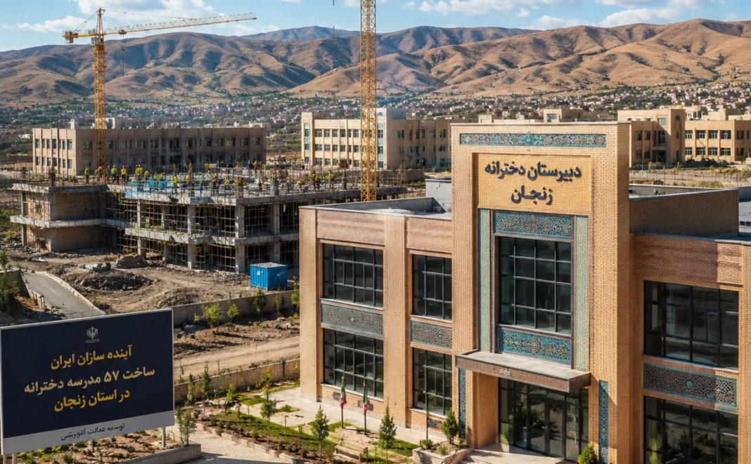 مدرسه جدید در زنجان