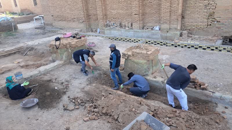 آغاز عملیات کاوش باستناشناسی در محدوده جنوب غربی ارگ تاریخی گنبد سلطانیه آغاز عملیات کاوش باستناشناسی در محدوده جنوب غربی ارگ تاریخی گنبد سلطانیه