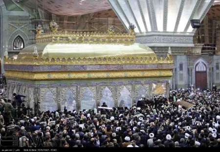 مراسم تدفین آیت الله هاشمی رفسنجانی به پایان رسید مراسم تدفین آیت الله هاشمی رفسنجانی به پایان رسید